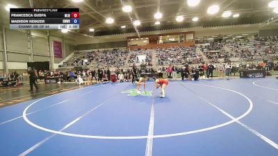 50 lbs Champ. Rd Of 64 - Francesca Gusfa, New Jersey vs Madison Heinzer, Colorado Mesa Wrestling Club