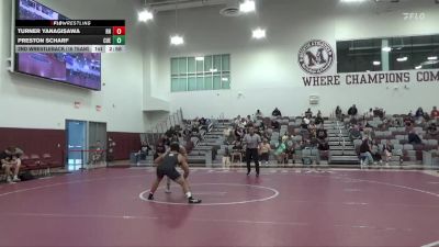 165 lbs 2nd Wrestleback (16 Team) - Preston Scharf, Cuesta vs Turner Yanagisawa, Rio Hondo