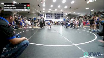 105-115 lbs Rr Rnd 1 - Lillian Massie, Chandler Takedown Club vs Bristol St. Clair, Choctaw Ironman Youth Wrestling