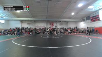 155 lbs Quarterfinal - Claris McCoy, Central - Grand Junction vs Katie Court, Mountain Vista