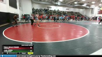 132 lbs 15th Place Match - Talil Seals Fisher, Overland vs Cael Boen, Thunderridge