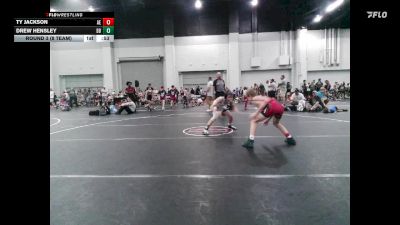 84 lbs Round 3 (8 Team) - Drew Hensley, Dayton Bandits vs Ty Jackson, Alpha Elite
