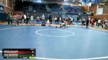 92-101 lbs Round 1 - Evan Brubaker, Talons Wrestling Club vs McKay Hallman, Davis Wrestling Club