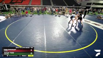 150 lbs 1st Place Match - Ivan Shockley, Alaska vs Tatum Todd, Montana