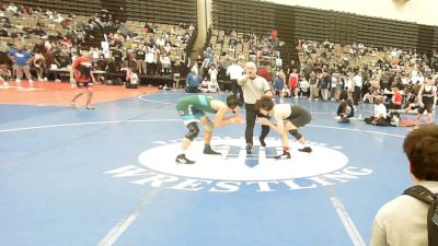 128-H lbs Round Of 32 - Rohi Hubert, Glen Rock vs Santiago Echeverry, RedNose Wrestling School