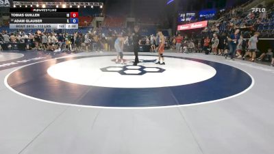 113 lbs Champ. Rd Of 64 - Tobias Guillen, ID vs Adam Glauser, IL