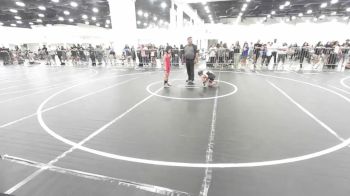 73 lbs Consi Of 8 #1 - Tucker Lotts, Ateam vs Isabella Aponte, Mantanona TC