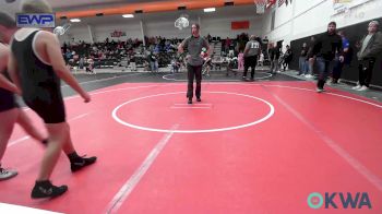 90 lbs Rr Rnd 5 - Logan Kaiser, Pin-King All Stars vs Gunner Glenn, Beggs Youth Wrestling Program