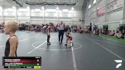 64 lbs Finals (2 Team) - William Huffman, Meridian Maniacs vs Mason Horner, Contenders Green