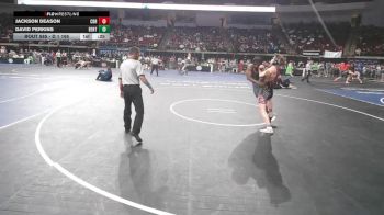 D 1 165 lbs Cons. Round 3 - Jackson Deason, Central - B.R. vs David Perkins, Benton