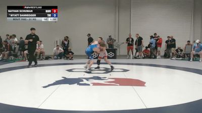 51 kg Quarters - Nathan Schuman, Mat Assassins Wrestling Club vs Wyatt Dannegger, Team Missouri Select
