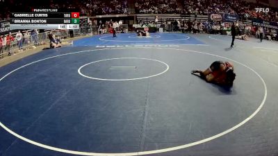 G 165 lbs Quarterfinal - Gabrielle Curtis, Tara Girls vs Brianna Bonton, Baton Rouge Girls