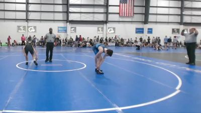 106 lbs Allday - Skiles Burkhead, MAT RATS WRESTLING CLUB vs Camden Palmer, HANOVER HAWKEYE