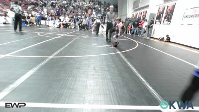 60 lbs Rr Rnd 2 - Axel Gregory, Tulsa Blue T Panthers vs Korbin Trammel, Park Hill Grappling Club