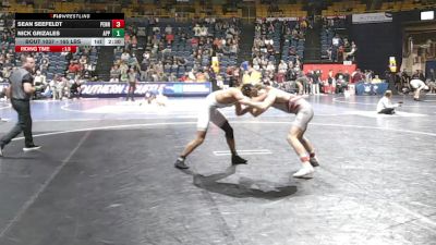 165 lbs Round Of 64 - Sean Seefeldt, Penn vs Nick Grizales, Appalachian State