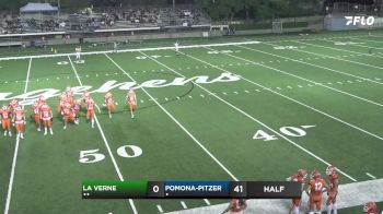 Replay: La Verne vs Pomona-Pitzer | Oct 26 @ 7 PM