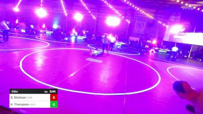 61 lbs Rr Rnd 2 - Boston Bledsoe, Cobbler Kids Wrestling vs Kailos Thompson, Jackson County Wrestling