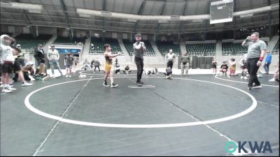 80 lbs 3rd Place - Cayson Delgado, Prime Wrestling vs Kason Wolfe, Keystone Kids Wrestling Club