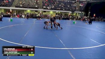 45 lbs Round 3 - Cal Boehlke, No Nonsense Wrestling vs Theo Ramstorf, Princeton Youth Wrestling