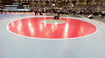 144 lbs Champ. Round 1 - Javen Medrano, Lubbock vs Logan Luchenbill, El Paso