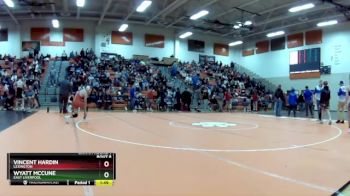 120 lbs Champ. Round 1 - Vincent Hardin, Lexington vs Wyatt McCune, East Liverpool