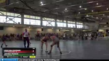 144 lbs Round 3 (4 Team) - Ashlynn Goodwin, Black Mambas Red vs Amitira McNack, Missouri Blue