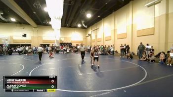 90 lbs Round 2 - Alekai Gomez, West Jordan vs Heinz Harper, Wasatch Wrestling Club