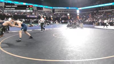 157 lbs Consi Of 16 #2 - Sergio Gomez, St. John Bosco (SS) vs Logan Lopez, Clovis East (CS)