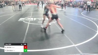 137 lbs Round Of 16 - Griffin Gerber, Oakdale WC vs Frankie Carrasco, The Pride Of Nevada