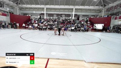 132 lbs Round Of 32 - Wilson Jamison, Christian Brothers vs Maddox Vasquez, Calvary Day School