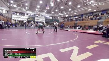 285 lbs Cons. Semi - Daniel Visnaw, Corona Senior vs Benjamin Miranda, Helix