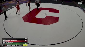 Champ. Round 1 - Braxon Rynearson, Broken Bow vs Kyler Vincent, Gordon-Rushville