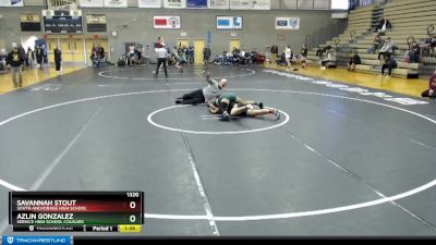 132G Semifinal - Savannah Stout, South Anchorage High School vs Azlin Gonzalez, Service High School Cougars