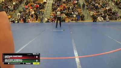 Quarterfinal - Jaithan Martinez, MN Elite vs Grayden Kobeska, Menomonie Wrestling Club