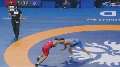 74 kg Qualif. - Ibragim Ruslanovitch Veliev, Belgium vs Gan Erdene Baatarkhuu, Mongolia
