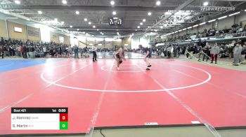 220 lbs Consi Of 8 #1 - Jhonnyel Ramirez, Danbury vs Sam Martin, Otter Valley