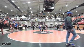 102 lbs Consi Of 4 - Kaylee Cook, Poteau High School Girls vs McKinlee Dosh, Pryor MS Girls