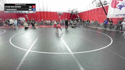 120 lbs Champ. Rd Of 16 - Kyler Van Keuren, Askren Wrestling Academy vs John McKay, Michigan Premier