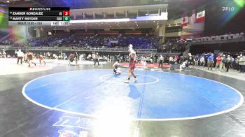 150 lbs Champ. Round 1 - Zander Gonzalez, Los Banos vs Marty Snyder, El Dorado