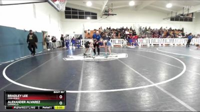 113 lbs Champ. Round 1 - Alexander Alvarez, Camarillo vs Bradley Lee, Casa Roble