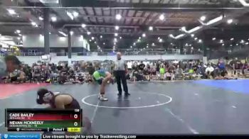 138 lbs Round 6 (8 Team) - Cade Bailey, RED LION WC vs Nevan McKneely, HEADHUNTERS WC