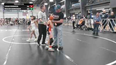 60 lbs Round 3 - 12:00pm Friday - Beacon Burroughs, All I See Is Gold vs Logan Robinson, Florida Elite