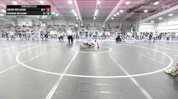 132 lbs Rr Rnd 1 - Devin Williams, NC Pride Wrestling Club vs Steven McCann, Flickr Boyz Aces