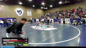 106 lbs Cons. Round 2 - Francisco Espinosa, Dos Pueblos vs Brian Cisneros, Reedley