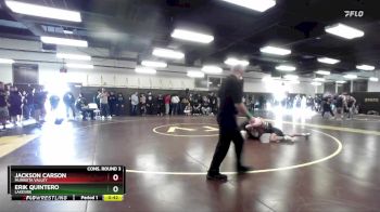 132 lbs Cons. Round 3 - Erik Quintero, Lakeside vs Jackson Carson, Murrieta Valley