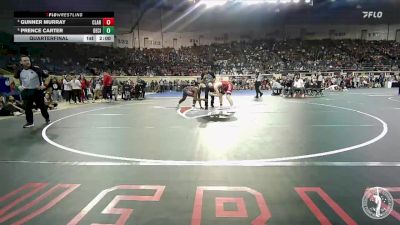 B5A-138 lbs Quarterfinal - Prence Carter, Del City vs Gunner Murray, Claremore