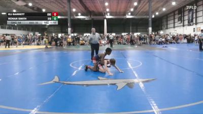 75 lbs Eli Barrett, GRIZZLY WRESTLING CLUB vs Ronan Smith, 84 ATHLETES