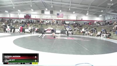 184 lbs Champ. Round 3 - Callan Ivy, Quincy vs Patrick Jackson, Gannon