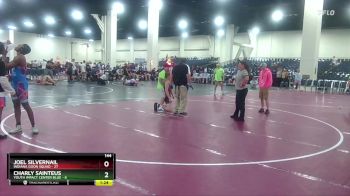 144 lbs Round 2 (6 Team) - Charly Sainteus, Youth Impact Center Blue vs Joel Silvernail, Indiana Goon Squad