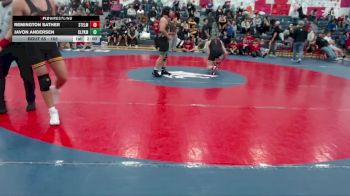 175 lbs Champ. Round 1 - Remington Sather, Steilacoom vs Javon Andersen, Clover Park